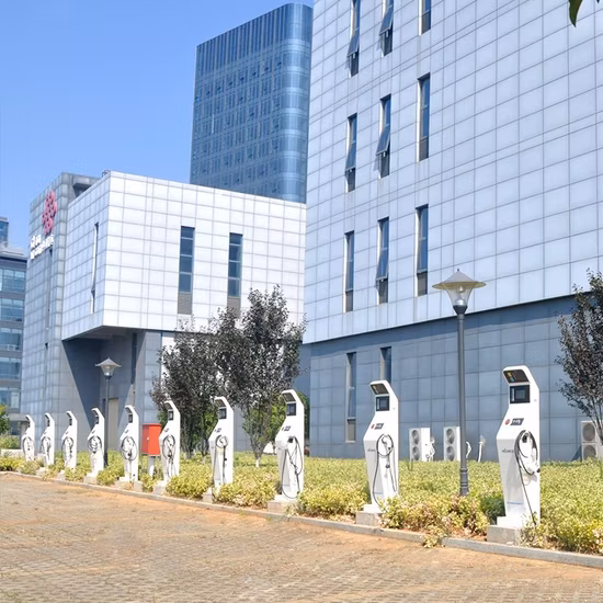 22kw/43kw/80kw Floor-Mounted Type 2 AC Charging Pile China EV Charger Supplier Manufacturer