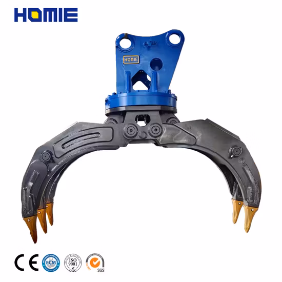 High Efficiency Wheel Loader Attachments Bale Clamp Bale Grapple for Various Usage
